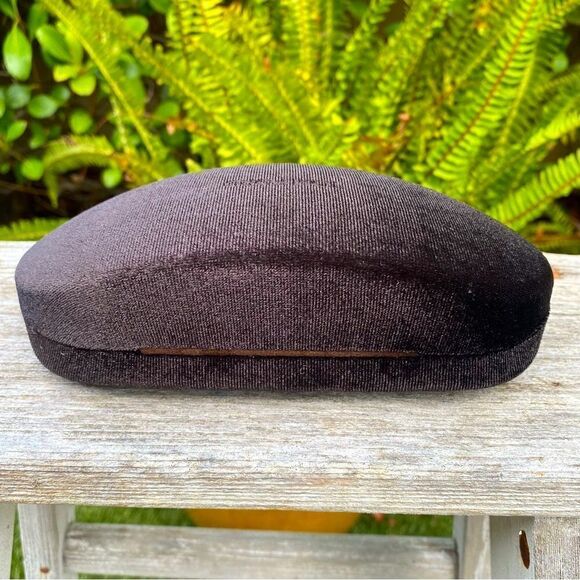 Tom Ford Black Velour Clamshell Sunglasses Case. Unisex EUC - Picture 3 of 9